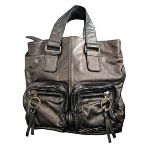 Rare Chloe Betty Pewter Tote